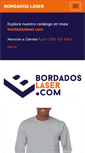 Mobile Screenshot of bordadoslaser.com